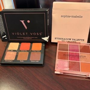 Lot of two eyeshadow sets - Violet Moss - Sophia + Marbella